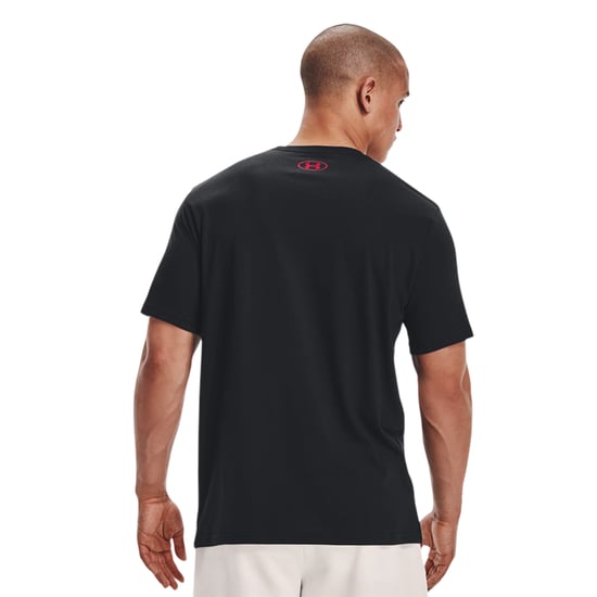Under Armour - "Foundation" T-Shirt für Herren, HeatGear (Schwarz) - Image 3
