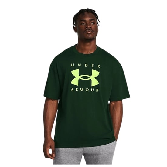 Under Armour - T-Shirt für Herren, Schwer, Lose (Grün) - Image 1