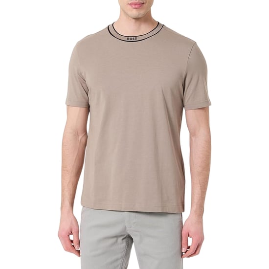 Boss - T-Shirt für Herren, Rundhalsausschnitt, Regulär (Hellbeige) - Image 3