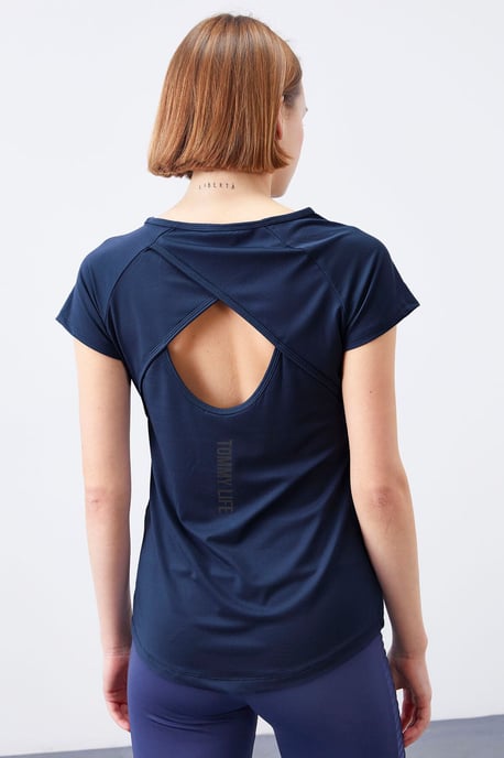Damen T-Shirt mit kurzem Arm und Rundhalsausschnitt - Image 6