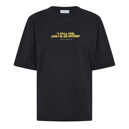 Off White - "Feel Like An Intern" T-Shirt für Herren (Schwarz) - Image 1