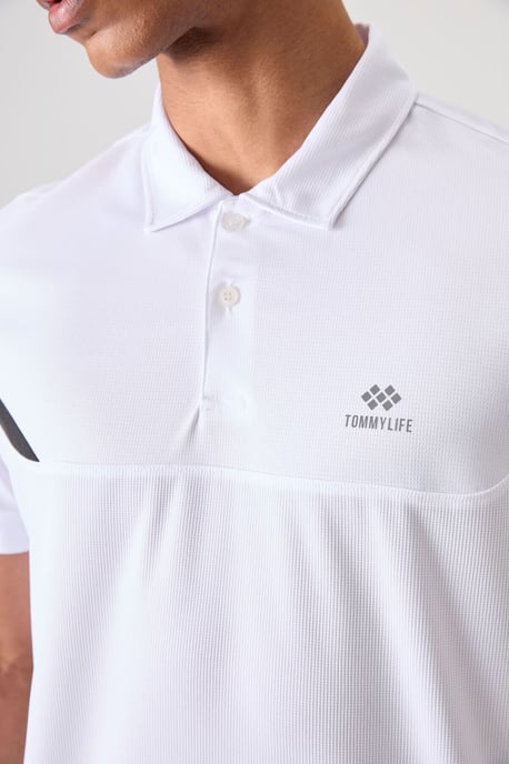 Herren Polo-Kragen Kurzarm T-Shirt - Image 3