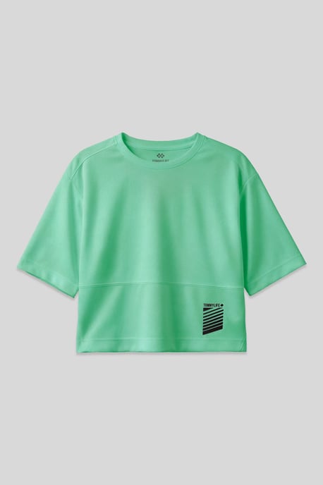 Übergröße Polyester Rundhalsausschnitt T-Shirt mit Tasche - Image 1