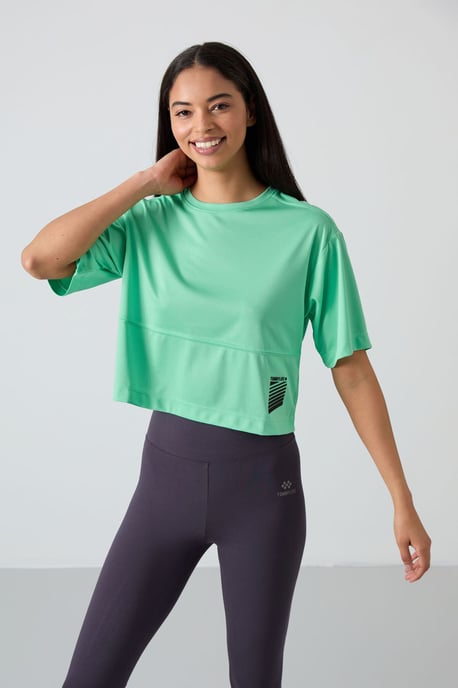 Übergröße Polyester Rundhalsausschnitt T-Shirt mit Tasche - Image 2