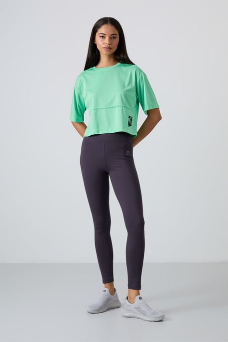 Übergröße Polyester Rundhalsausschnitt T-Shirt mit Tasche - Image 4