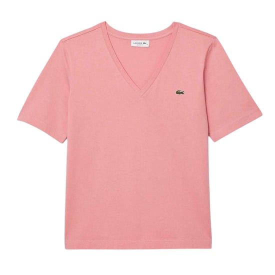 Lacoste - T-Shirt für Damen, Baumwolljersey (Pink) - Image 1