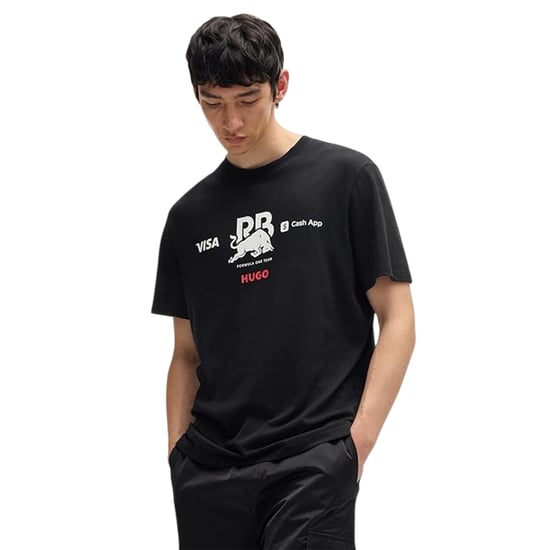 Hugo - "Tsunoda 22" T-Shirt für Herren (Schwarz) - Image 1