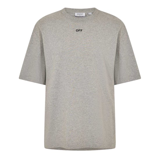 Off White - T-Shirt für Herren/Damen Unisex, Baumwolle (Grau/Schwarz) - Image 1