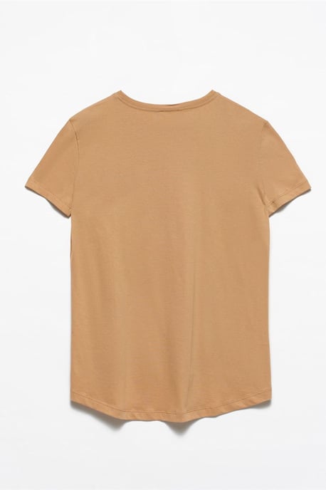 Damen Baumwoll Rundhalsausschnitt T-Shirt - Image 2