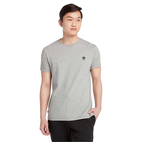Timberland - "Oyster River" T-Shirt für Herren, Baumwolle, Schmal (Grau) - Image 1
