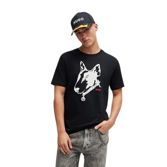 Hugo - T-Shirt für Herren/Damen Unisex (Schwarz) - Image 3