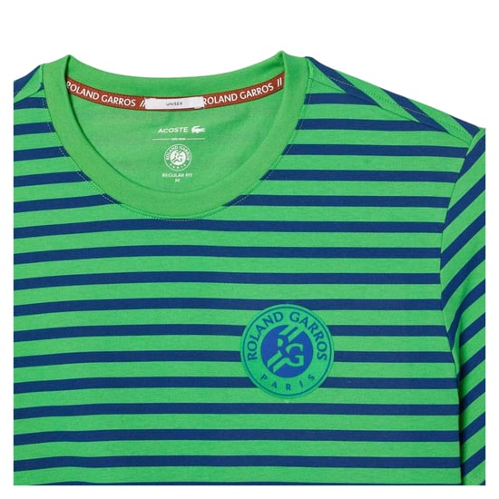 Lacoste - "Roland Garros Edition" T-Shirt für Herren/Damen Unisex (Blau) - Image 2