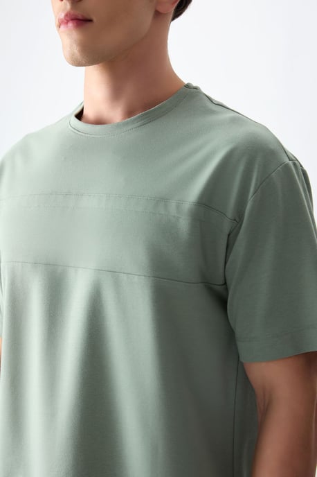 Übergroßes Rundhals-T-Shirt - Image 4