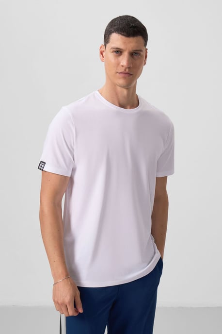 Herren Baumwoll-Elasthan Rundhals T-Shirt - Image 6
