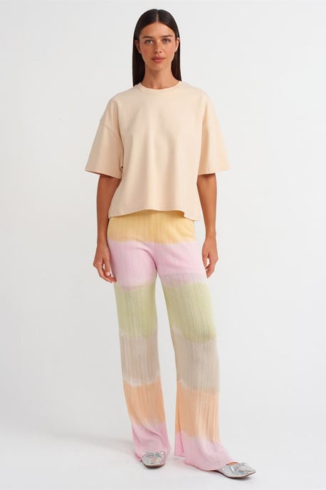 Übergroßes Baumwoll-Crewneck-T-Shirt - Image 4