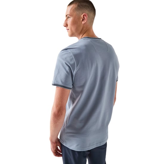 Boss - "Hbg Taul" T-Shirt für Herren, Baumwolle, Regulär (Dunkelgrau) - Image 2