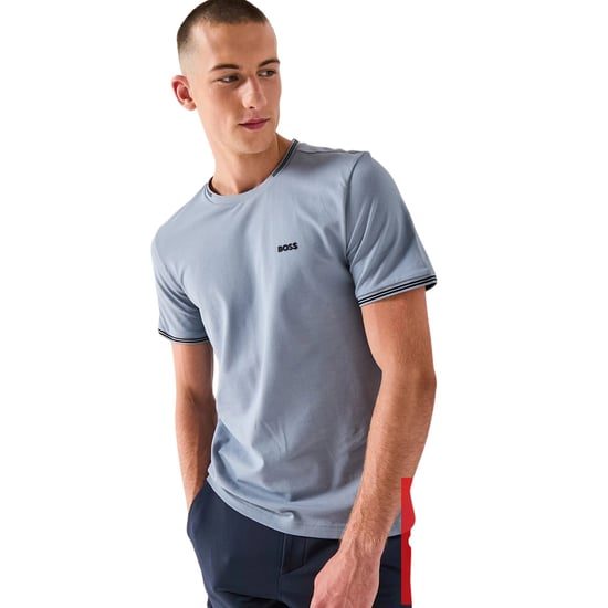 Boss - "Hbg Taul" T-Shirt für Herren, Baumwolle, Regulär (Dunkelgrau) - Image 3