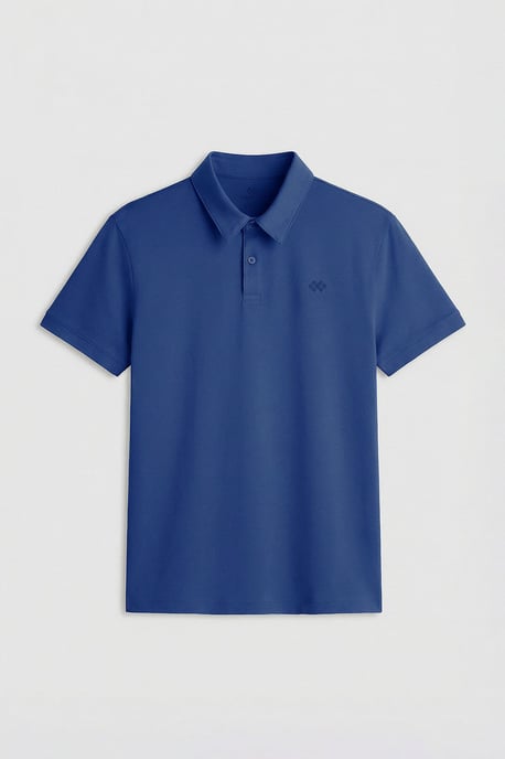 Herren Baumwoll-Elastan Polo-Shirt - Image 1