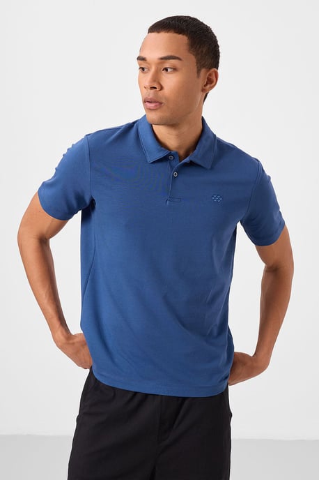 Herren Baumwoll-Elastan Polo-Shirt - Image 2