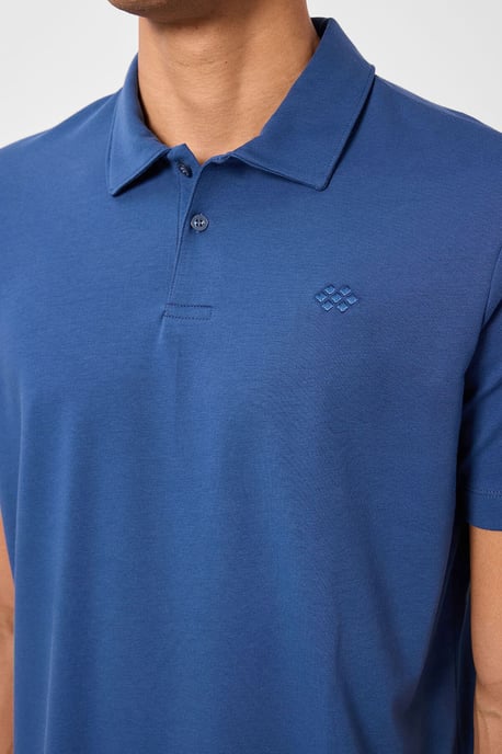 Herren Baumwoll-Elastan Polo-Shirt - Image 4
