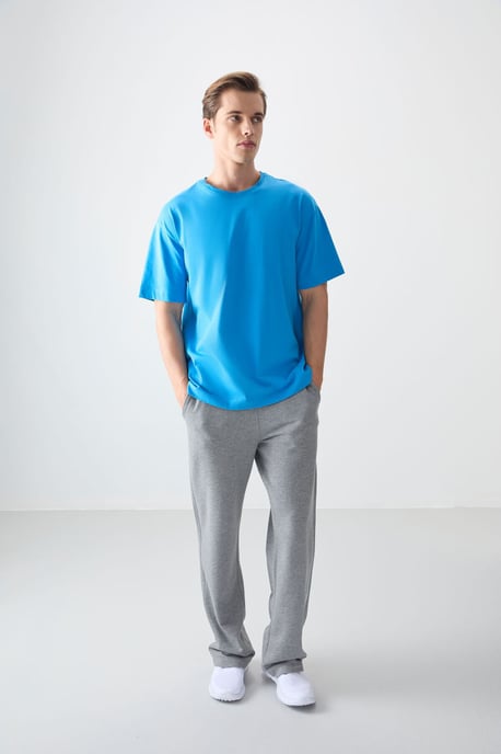 Übergroßes Baumwoll-Crewneck-T-Shirt - Image 5