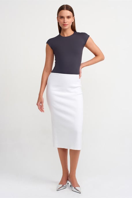Damen Slim Fit Rundhals T-Shirt - Image 3