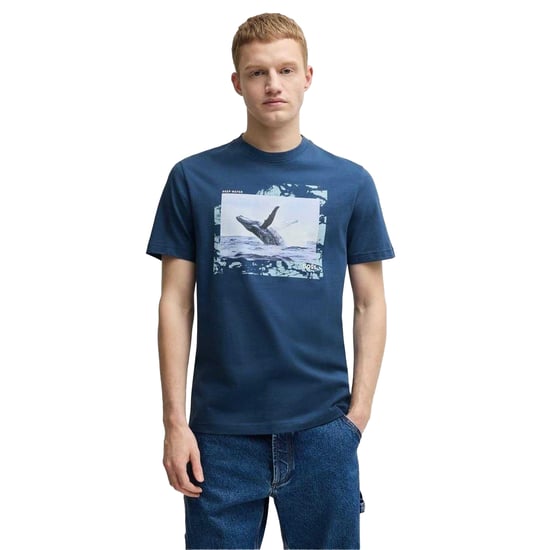 Boss - T-Shirt für Herren, Baumwolle (Marine) - Image 3