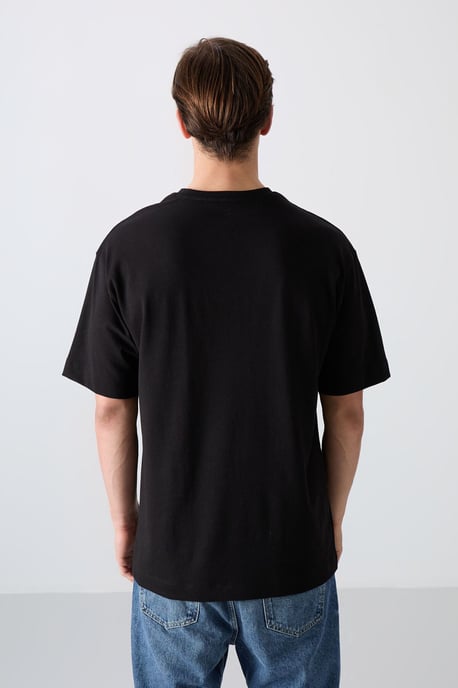 Übergroßes Logo-Print Rundhals-T-Shirt - Image 5