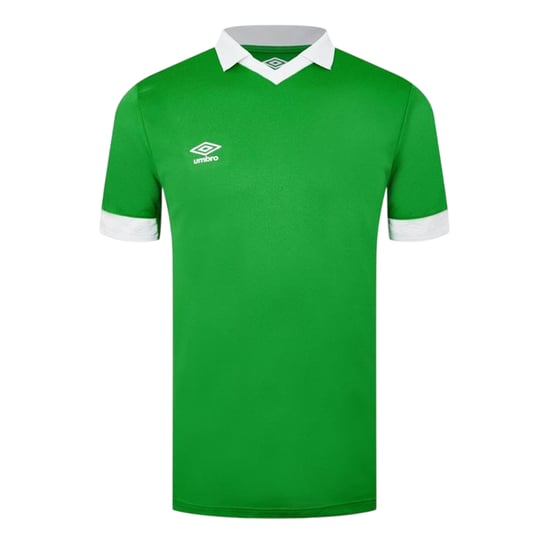 Umbro - T-Shirt für Herren, V-Ausschnitt, Regulär, kurzärmlig (Smaragdgrün/Weiß) - Image 1