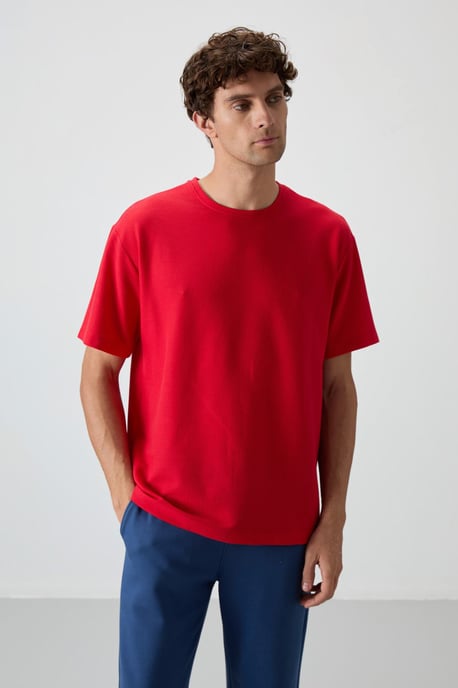 Übergroßes Rundhals-T-Shirt - Image 2