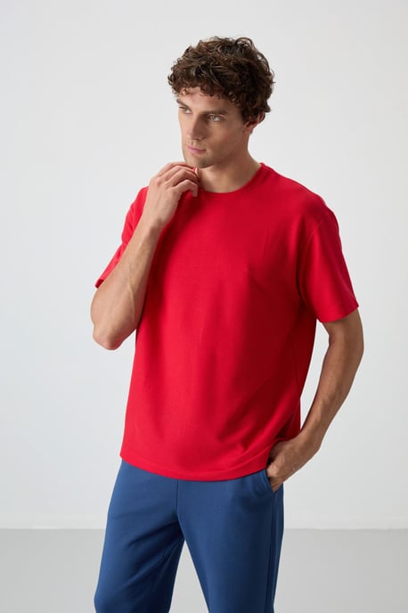 Übergroßes Rundhals-T-Shirt - Image 5