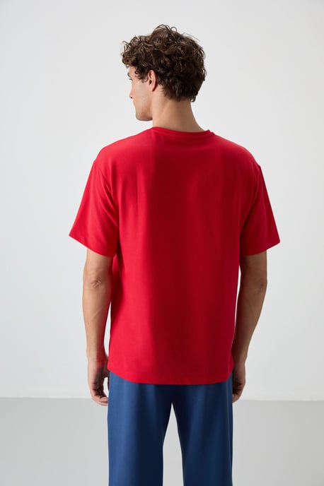 Übergroßes Rundhals-T-Shirt - Image 6