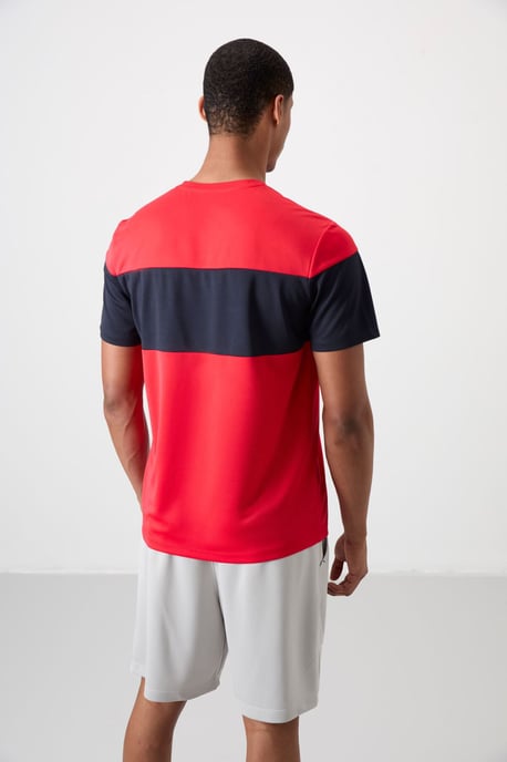 Tommy Life Farbblock Rundhals-T-Shirt für Herren - Mehrfarbig - Image 6