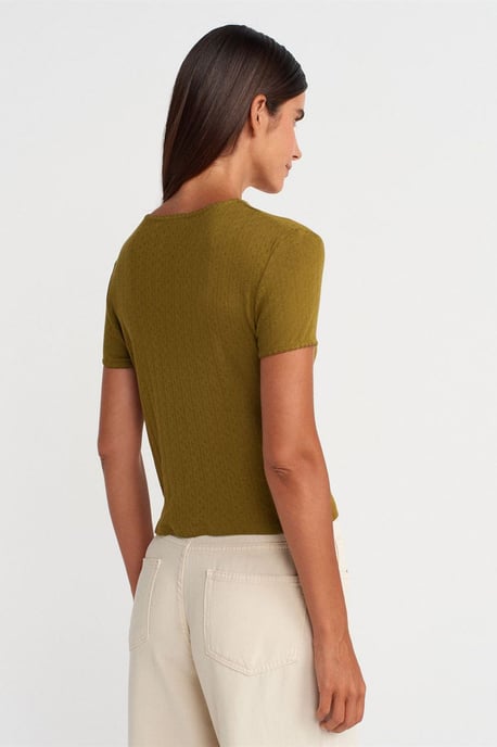 Damen Ripp-Crop-T-Shirt - Image 2