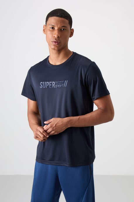 Herren T-Shirt mit Print und Rundhalsausschnitt - Image 1