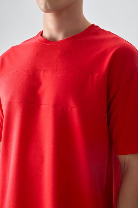 Übergroßes Rundhals-T-Shirt - Image 2