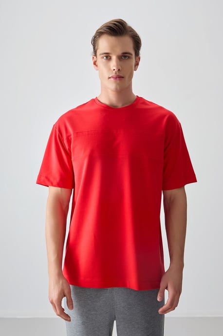 Übergroßes Rundhals-T-Shirt - Image 4