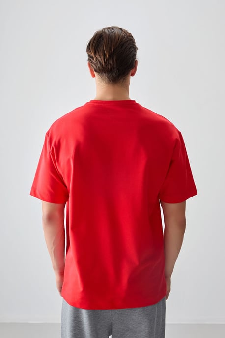 Übergroßes Rundhals-T-Shirt - Image 5