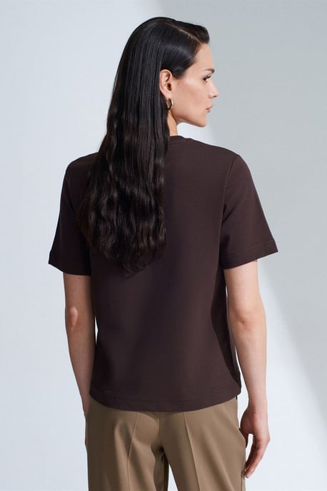 Damen Baumwolle Rundhals T-Shirt - Image 2