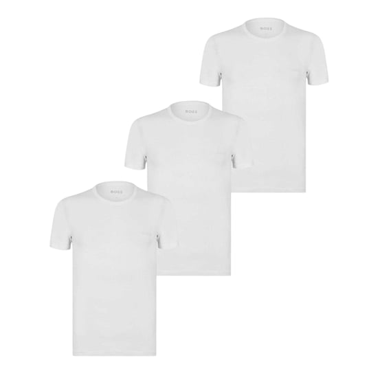 Boss - "Classic" T-Shirt für Herren, kurzärmlig (3er-Pack) (Weiß) - Image 1