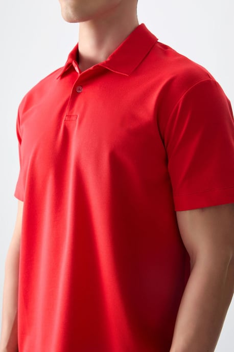 Übergrößen-Polo-Kragen-T-Shirt - Image 2
