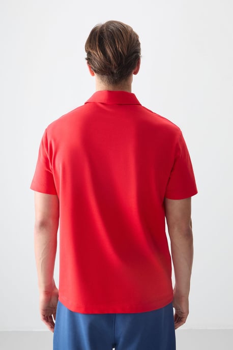 Übergrößen-Polo-Kragen-T-Shirt - Image 3