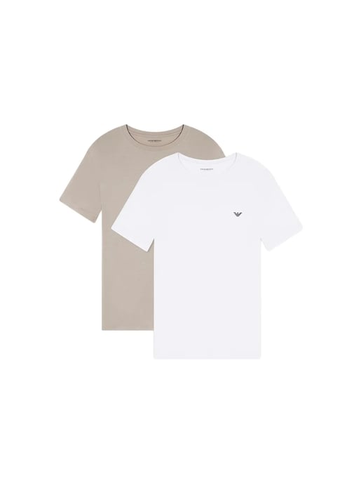 Emporio Armani Herren-T-Shirt-Packung x2 Adler - Image 1