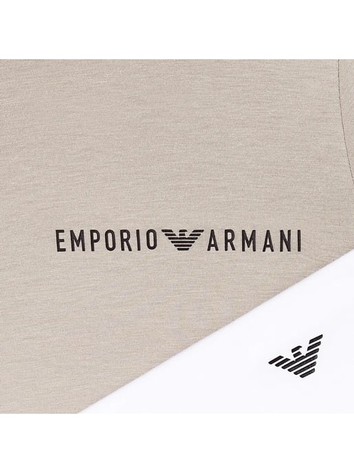 Emporio Armani Herren-T-Shirt-Packung x2 Adler - Image 3
