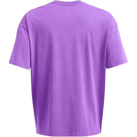 Under Armour - T-Shirt für Herren, Logo, Gewaschen, Übergroß (Violett) - Image 3