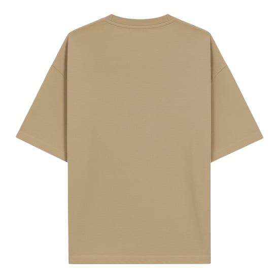 Hugo - "Dinkee" T-Shirt für Herren, Übergroß (Beige) - Image 2
