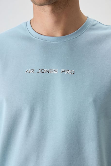 Übergröße Bedrucktes Rundhals-T-Shirt - Image 2