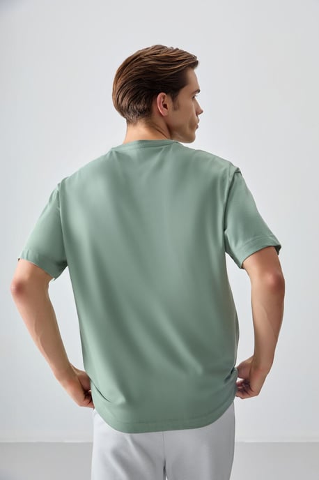 Übergroßes Baumwoll-Crewneck-T-Shirt - Image 6
