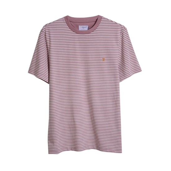 Farah - T-Shirt für Herren, Logo, kurzärmlig (Dunkelrosa) - Image 1