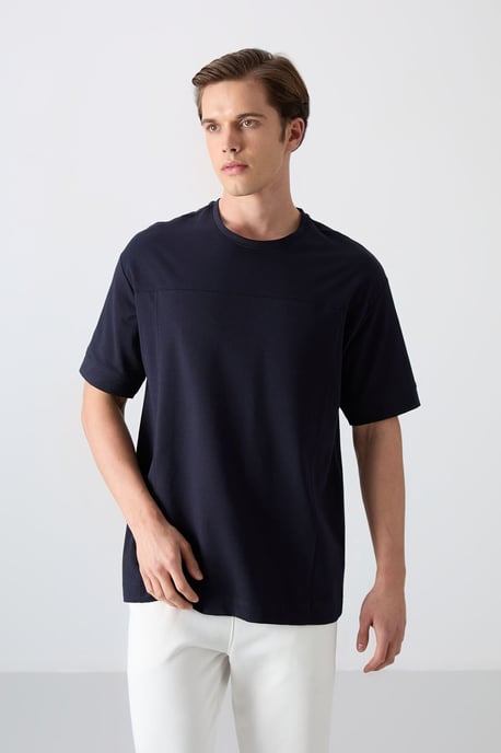 Oversized Rundhals-T-Shirt - Image 1